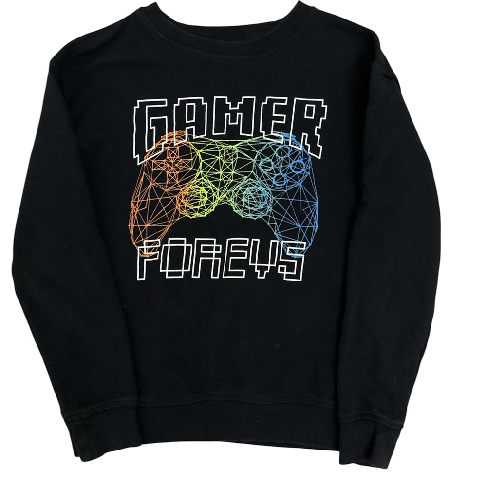 H&M Black Gamer Sweatshirt